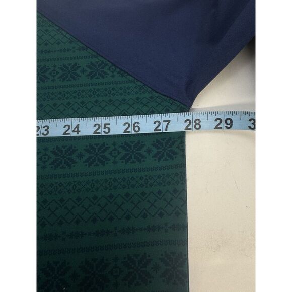 NWT Holderness & Bourne The Robinson 1/4 Zip Performance Pullover Blue Green XXL - Picture 10 of 11
